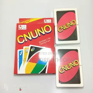 UNO ኡኖ ካርታ Card Game 2 Deck in 1 Price for the Pair 2200