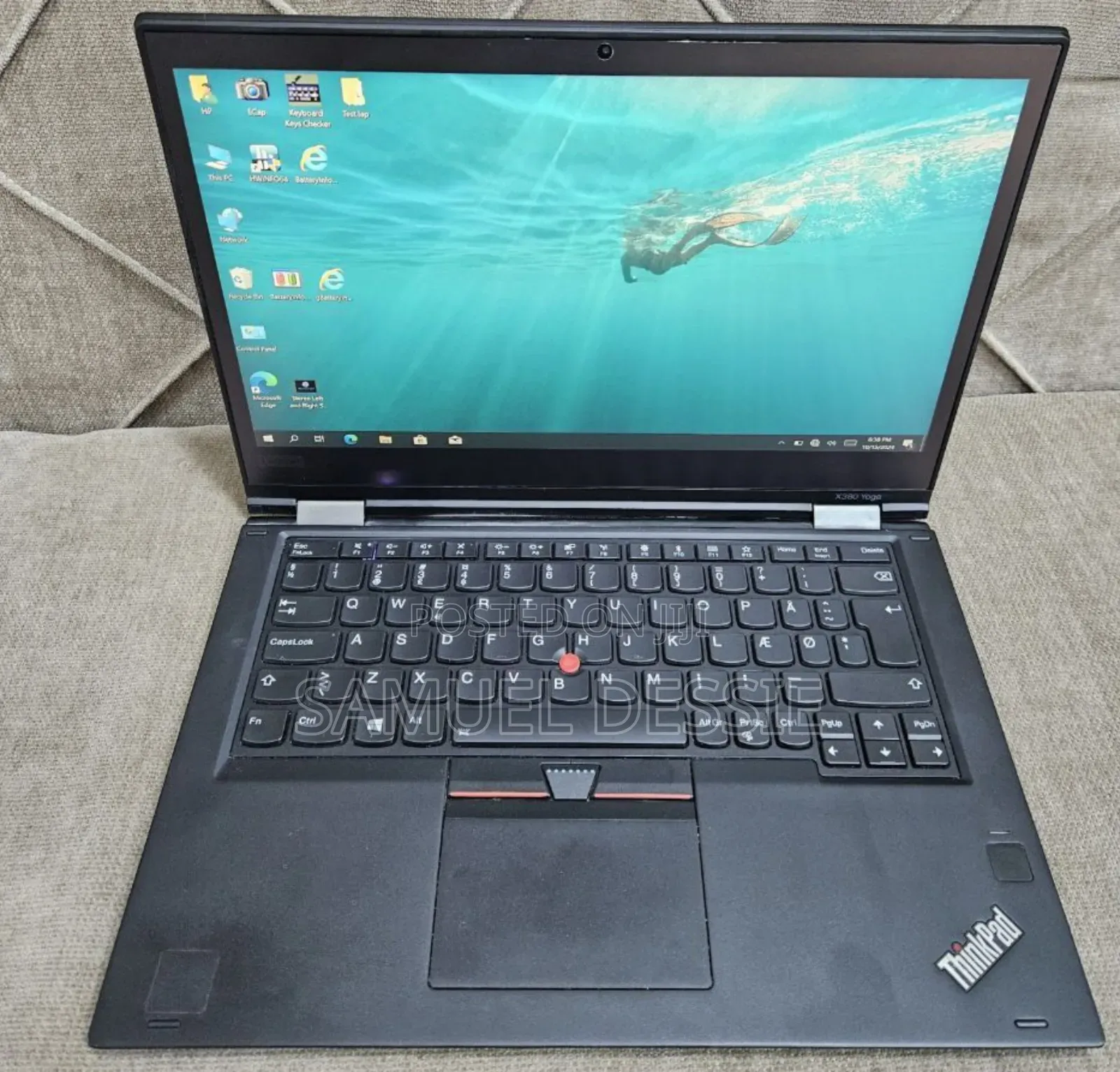 New Laptop Lenovo ThinkPad X380 Yoga 16GB Intel Core I7 SSD 512GB