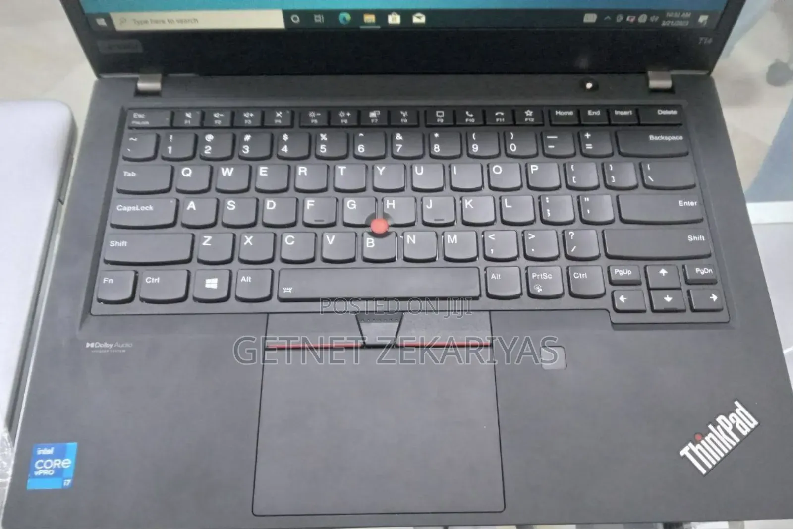 New Laptop Lenovo ThinkPad T14 16GB Intel Core I7 SSD 512GB