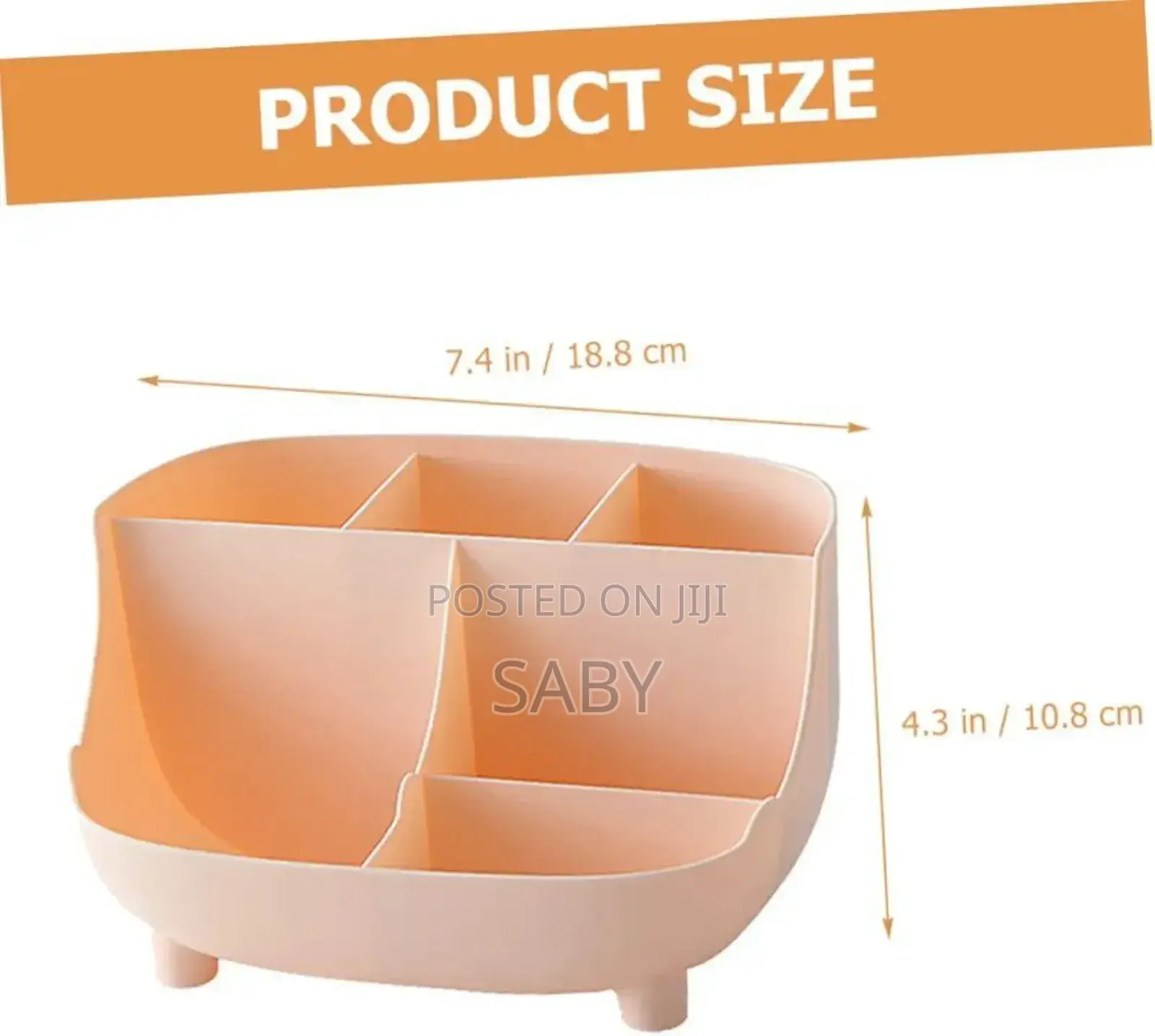 Grids Desk Organizer Storage Box for Bathroom Home