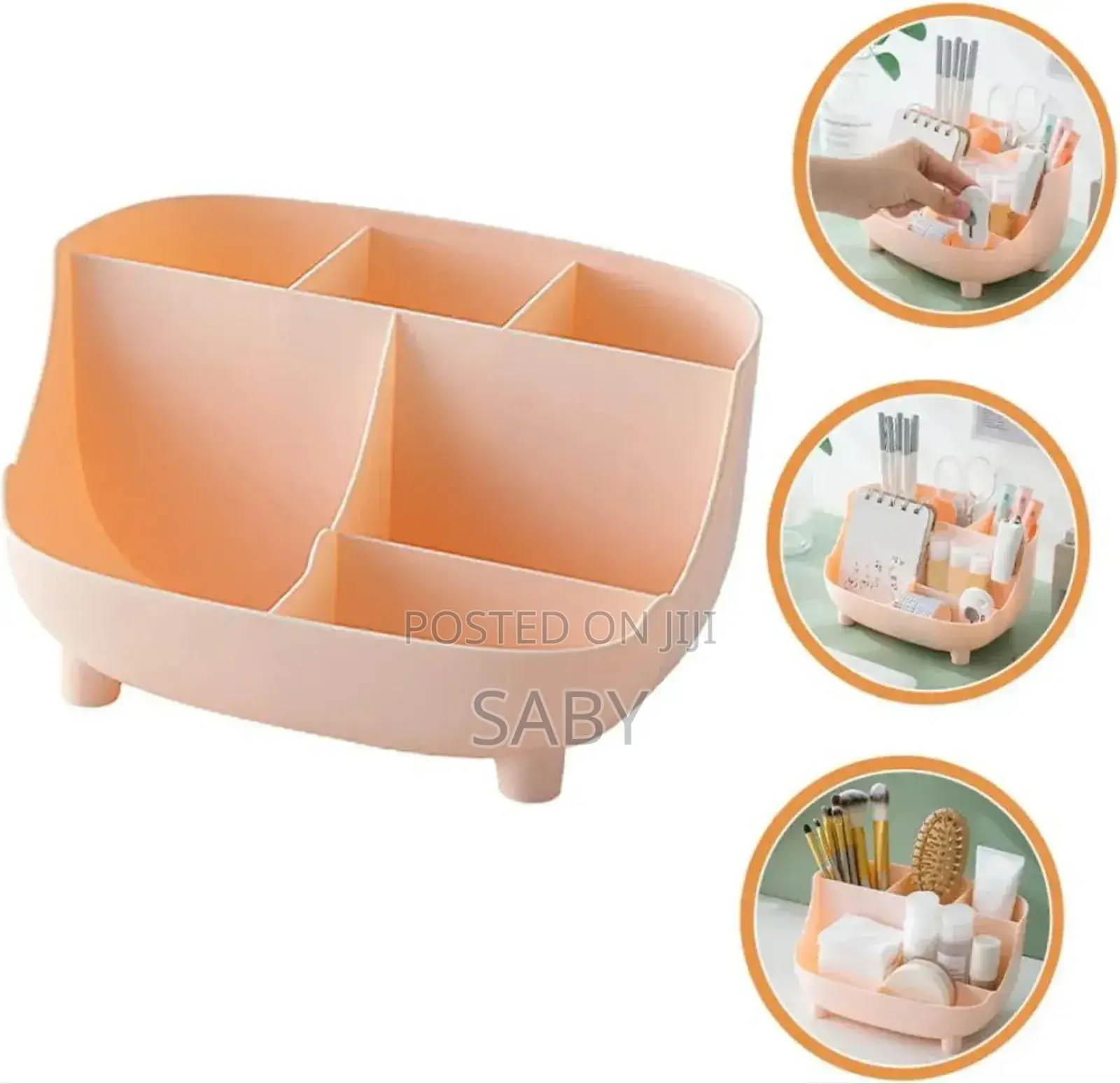 Grids Desk Organizer Storage Box for Bathroom Home