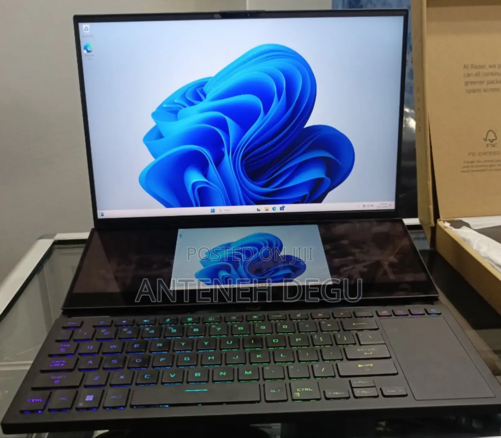 New Laptop Asus ROG Zephyrus G15 32GB AMD Ryzen 9 SSD 1T