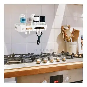SUCKER SHELF | ግርግዳ ላይ የሚለጠፍ መደርደሪያ Bath Caddies