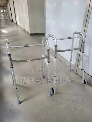 Photo - Aluminium Walker Wiz Wheel Chennai-Foldable Aluminium Walker