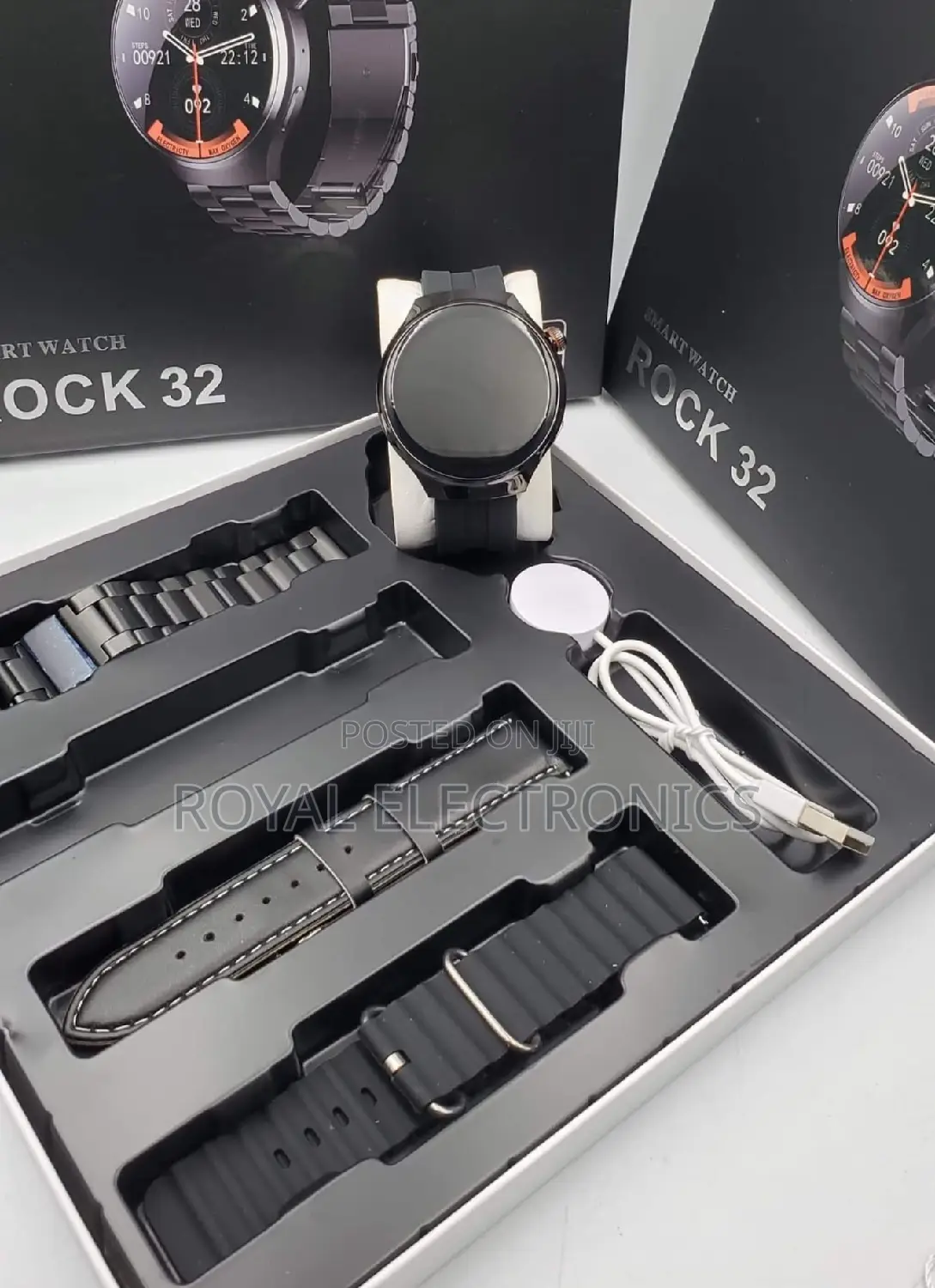 Rock Premium Quality Amoled Smart Watch