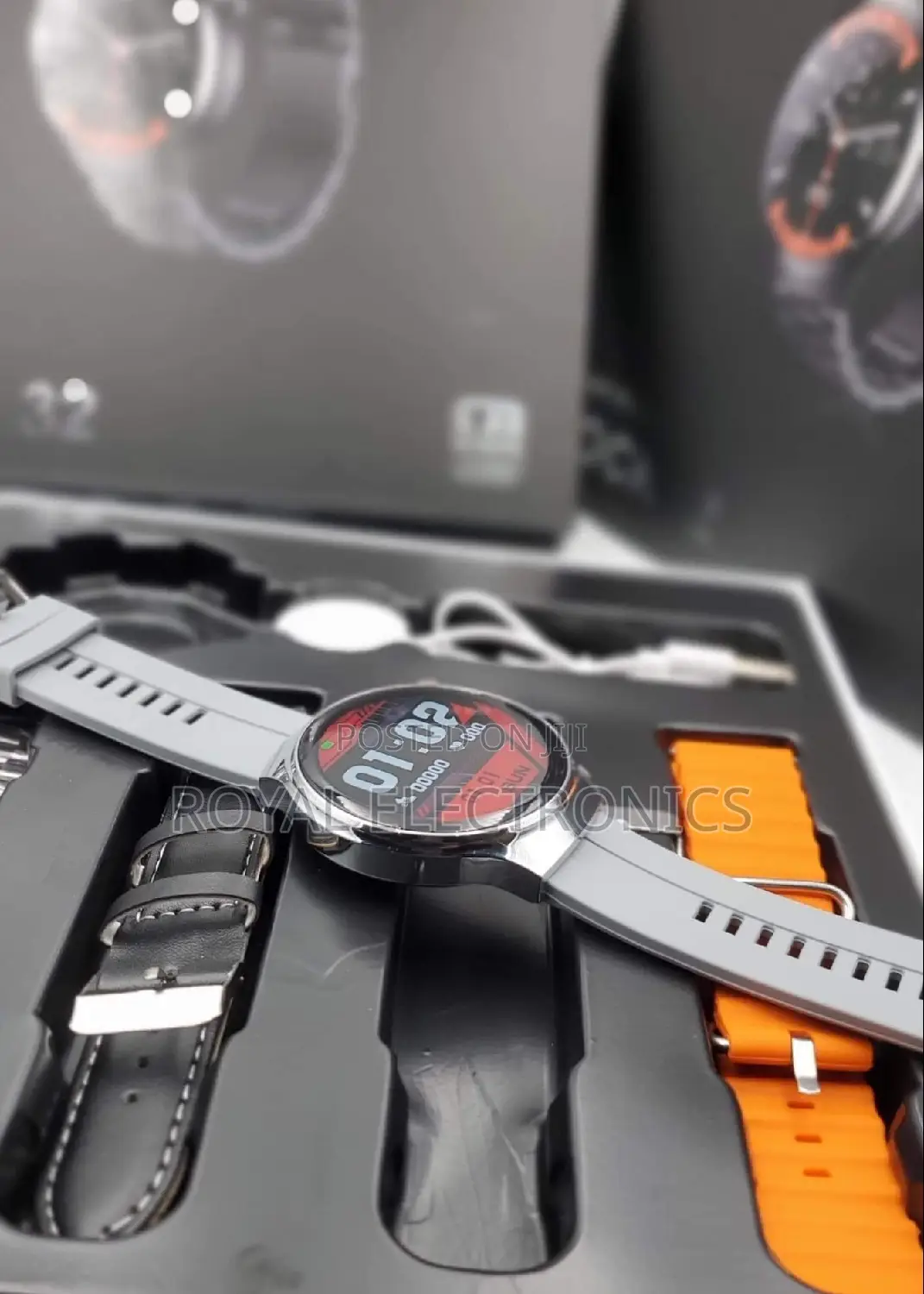 Rock Premium Quality Amoled Smart Watch