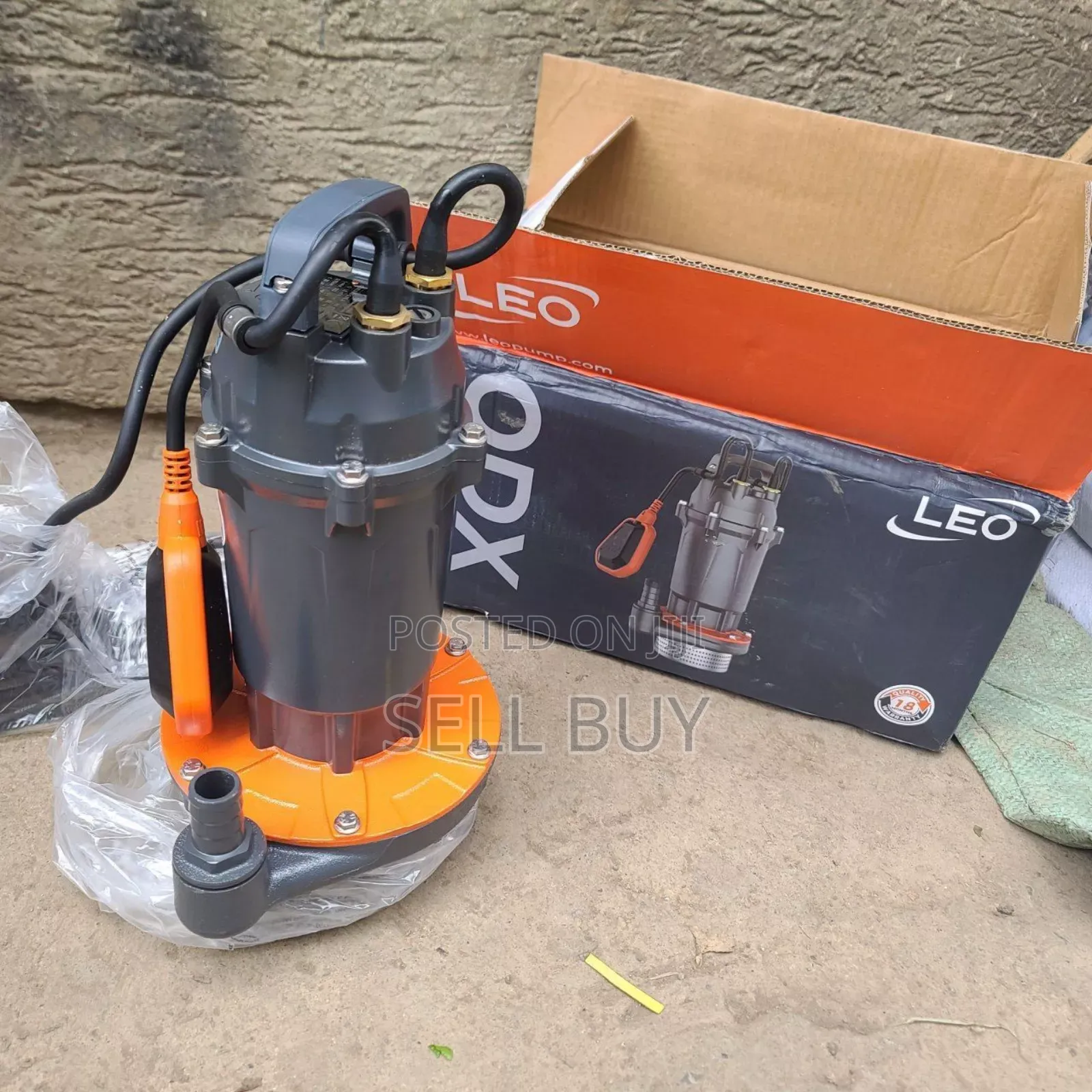 Leo Submersible Water Pump 1hp