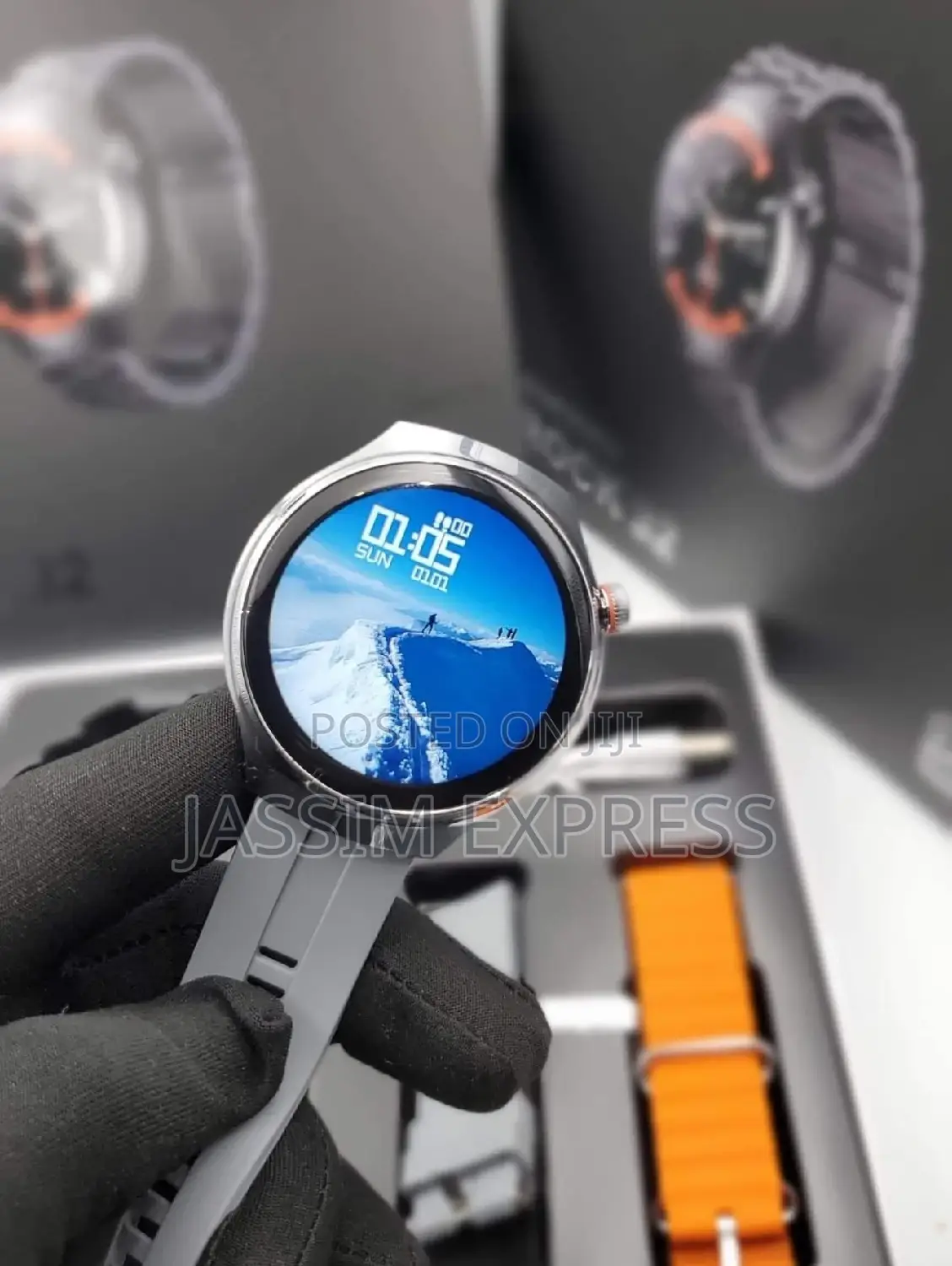 Original Rock Smart Watch (Amoled With Four Straps)