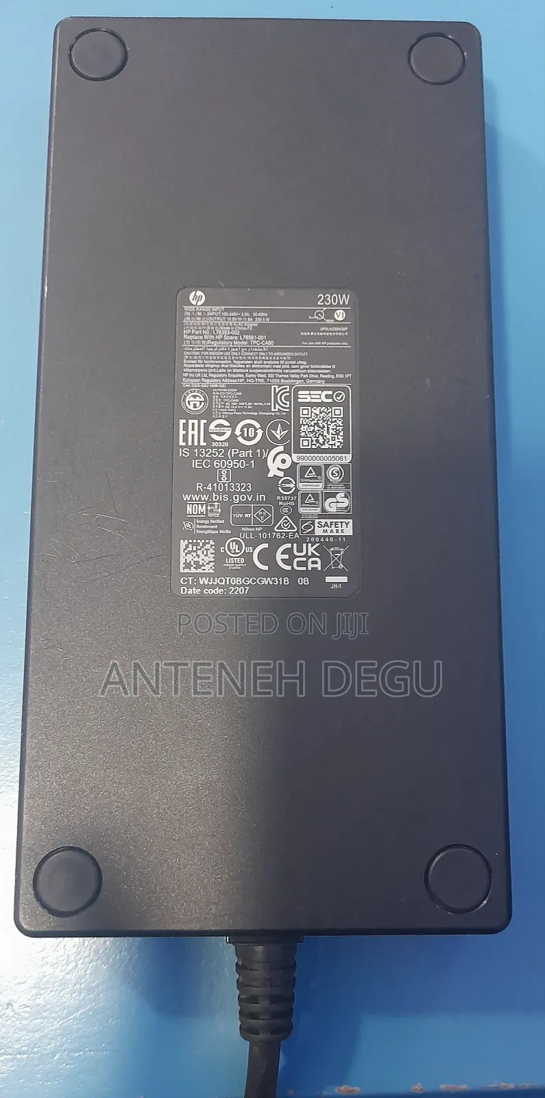 Hp Gaming Orginal Charger 230watt