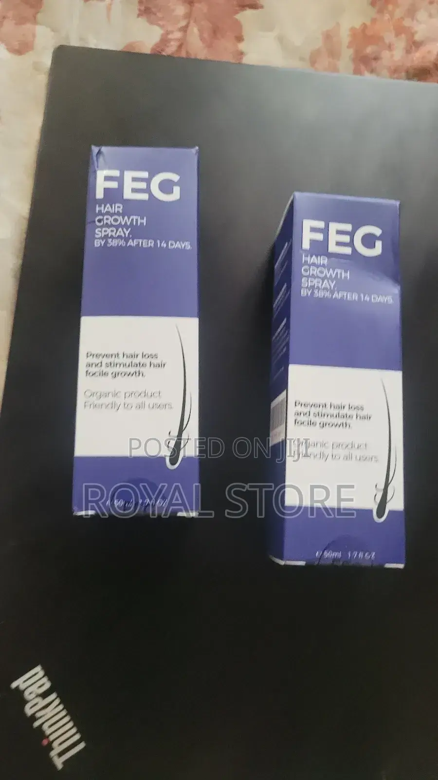 Feeg Made in Usa (American) Hair Growth Spray