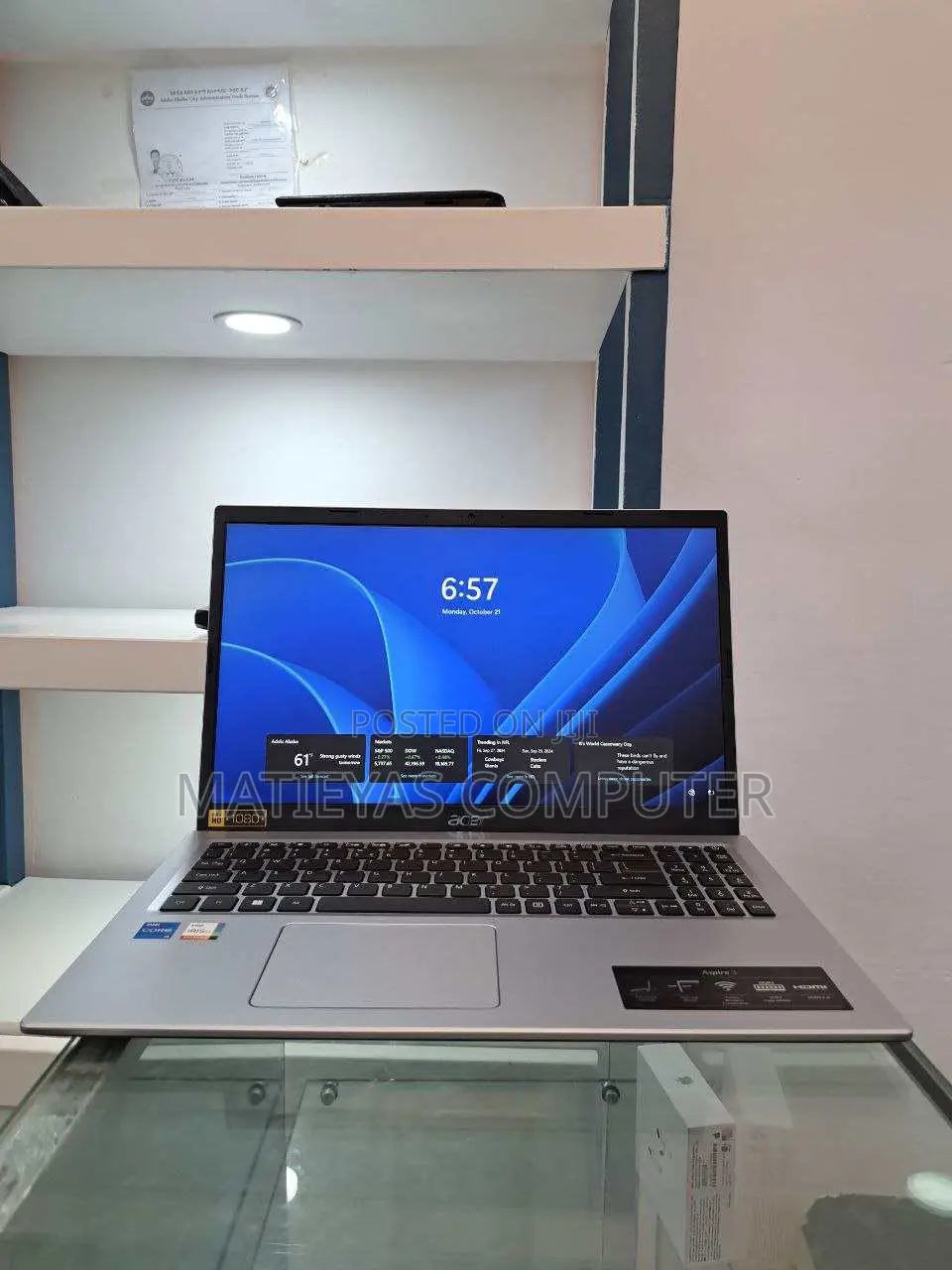 New Laptop Acer Aspire 3 8GB Intel Core I5 SSD 512GB