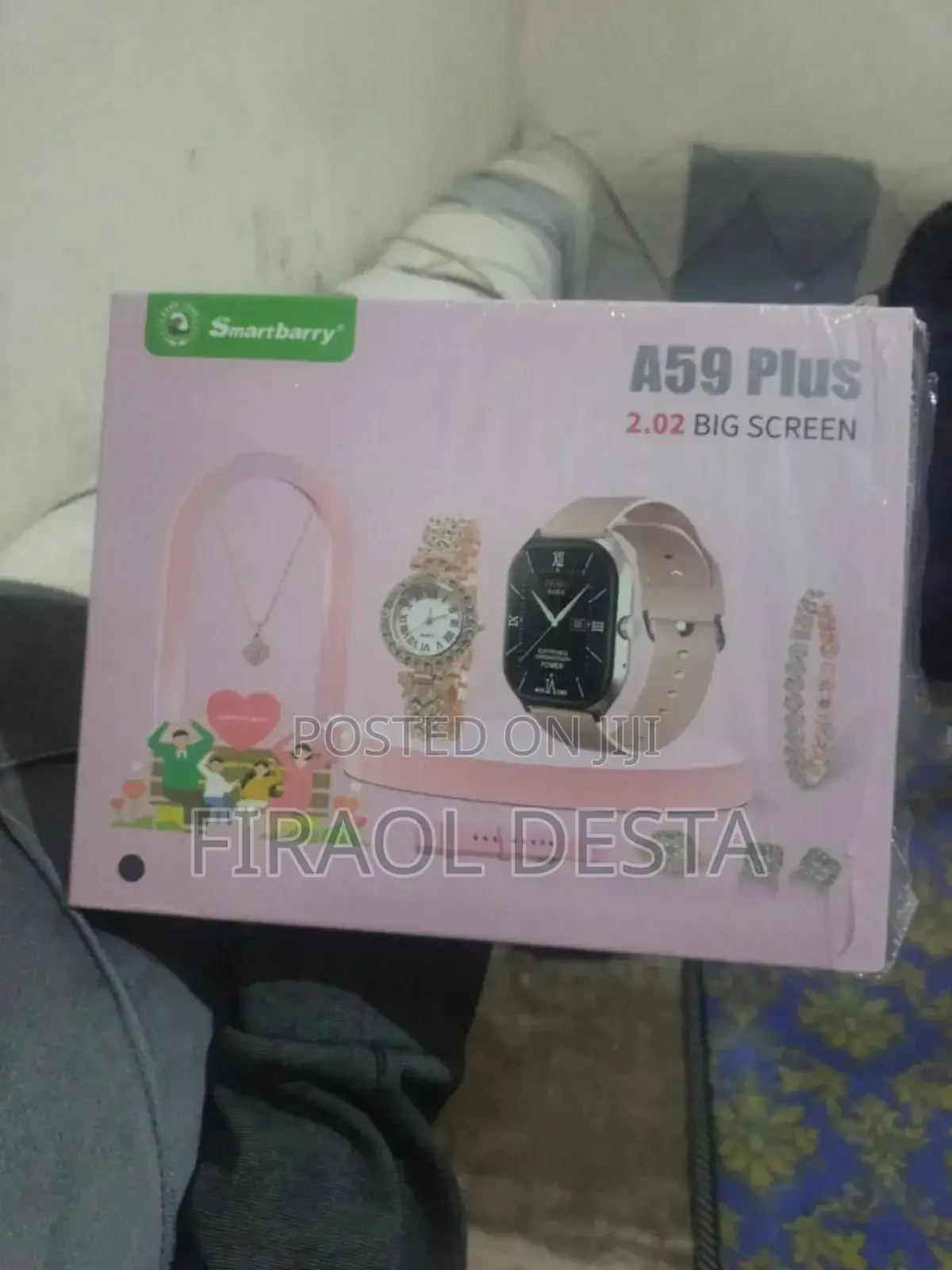 A59 Plus Smart Watch Jewellery Package