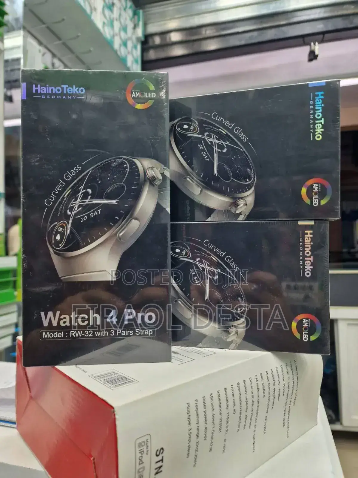 Hainoteko Germany Smart Watch 4 Pro.