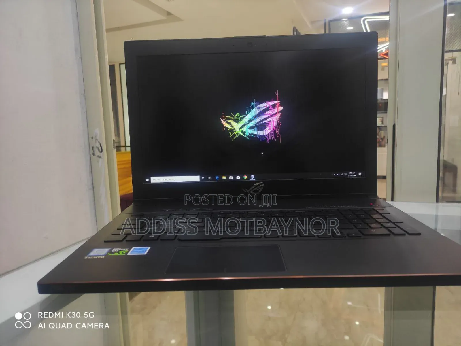 New Laptop Asus ROG Zephyrus G15 8GB Intel Core I7 SSD 512GB