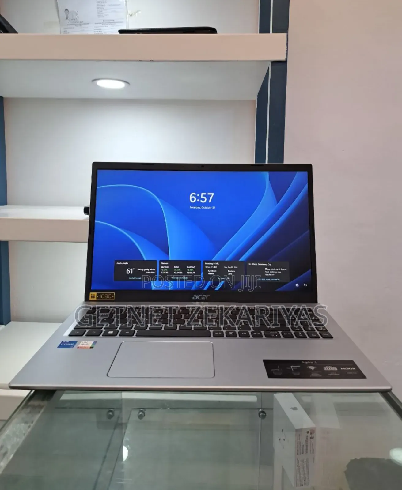 New Laptop Acer Aspire 3 8GB Intel Core I5 SSD 512GB