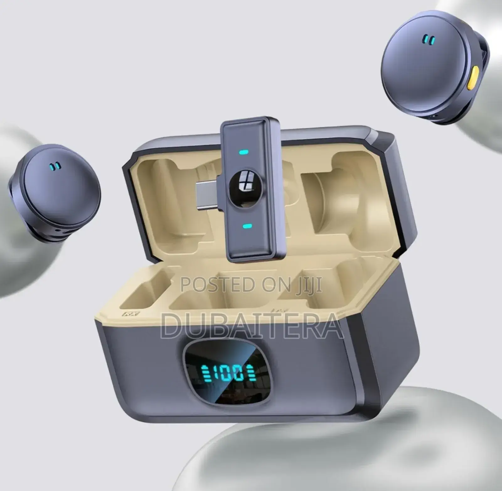 Mini Wireless Microphone Professional Dual Lavalier