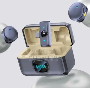 Mini Wireless Microphone Professional Dual Lavalier