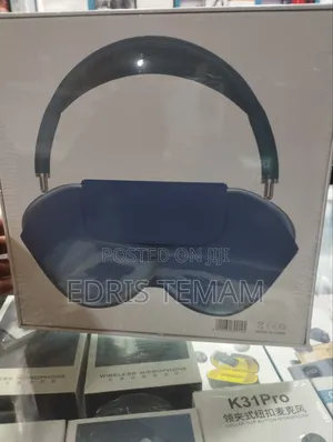 Photo - Air Pod Max Wireless Headset Blue Black
