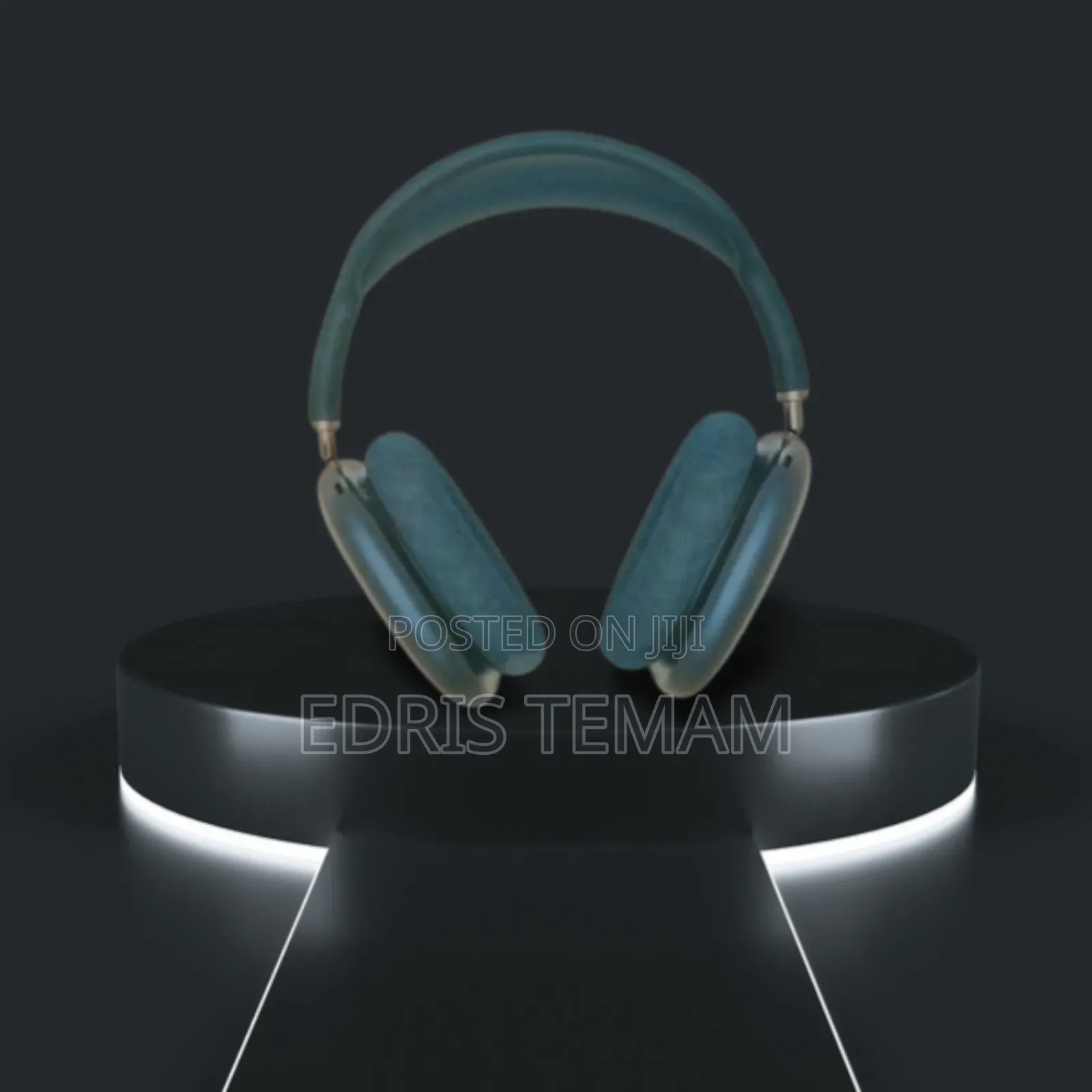 Air Pod Max Wireless Headset Blue Black to Listen and Enjoy