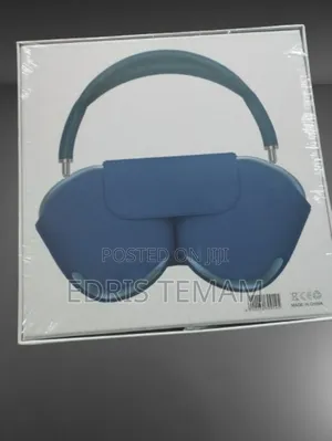 Air Pod Max Wireless Headset Blue Black to Listen and Enjoy