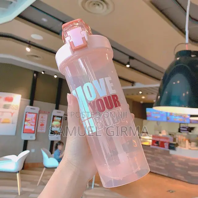 Fitness Shake Bottles With Stirring Balls