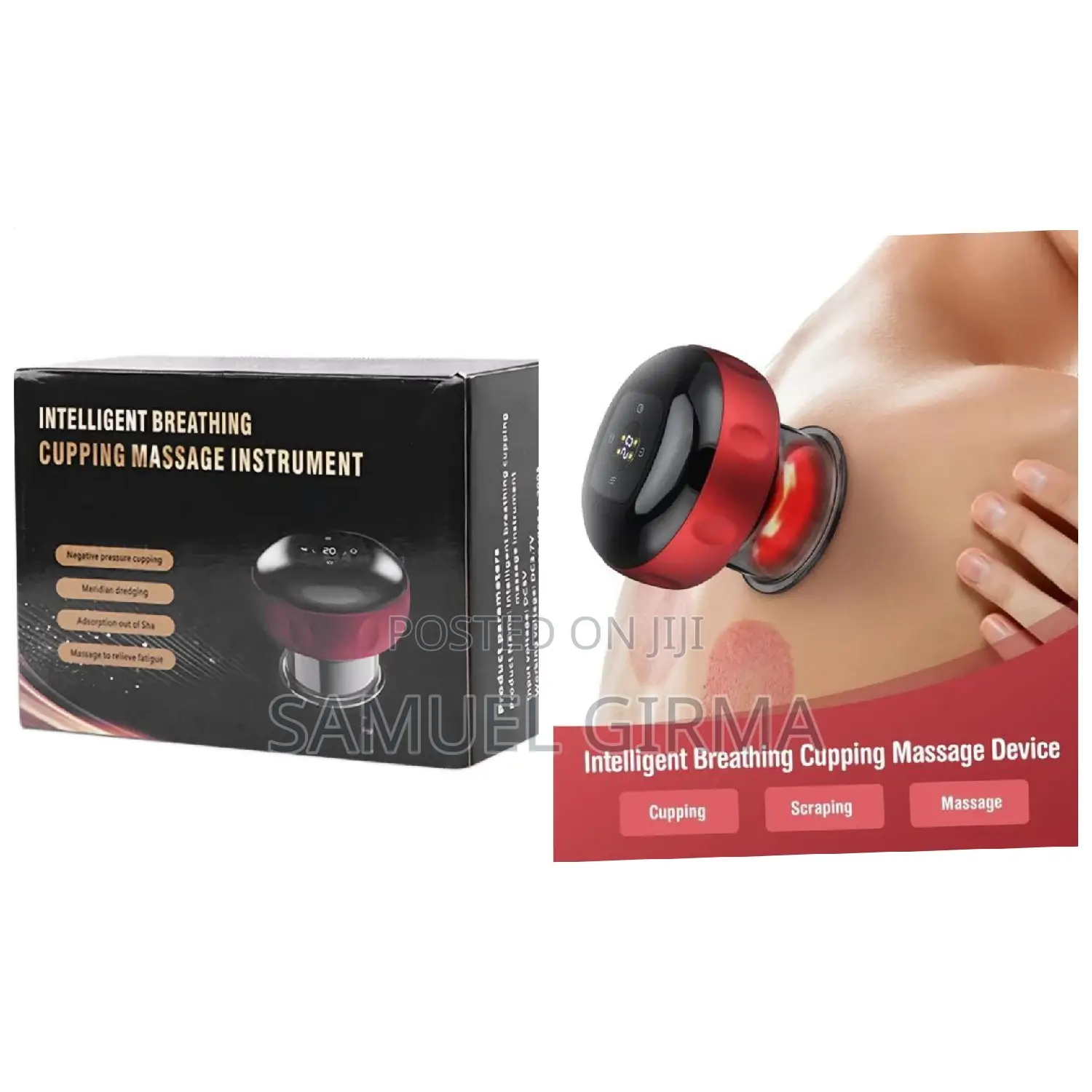 Intelligent Breathing Cupping Massage Instrument