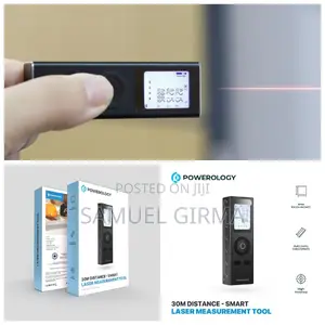  Powerology 30M Distance Smart Laser Measurement Tool