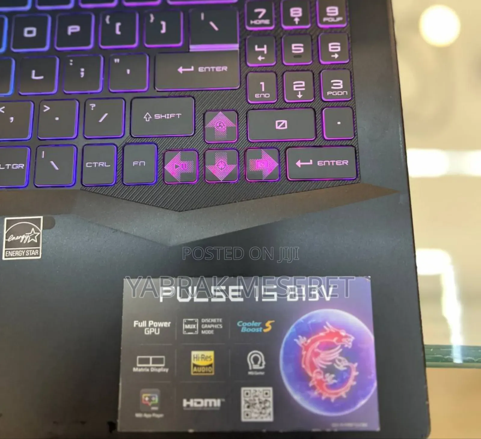 New Laptop MSI 16GB Intel Core I7 SSD 1T