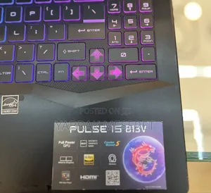 New Laptop MSI 16GB Intel Core I7 SSD 1T