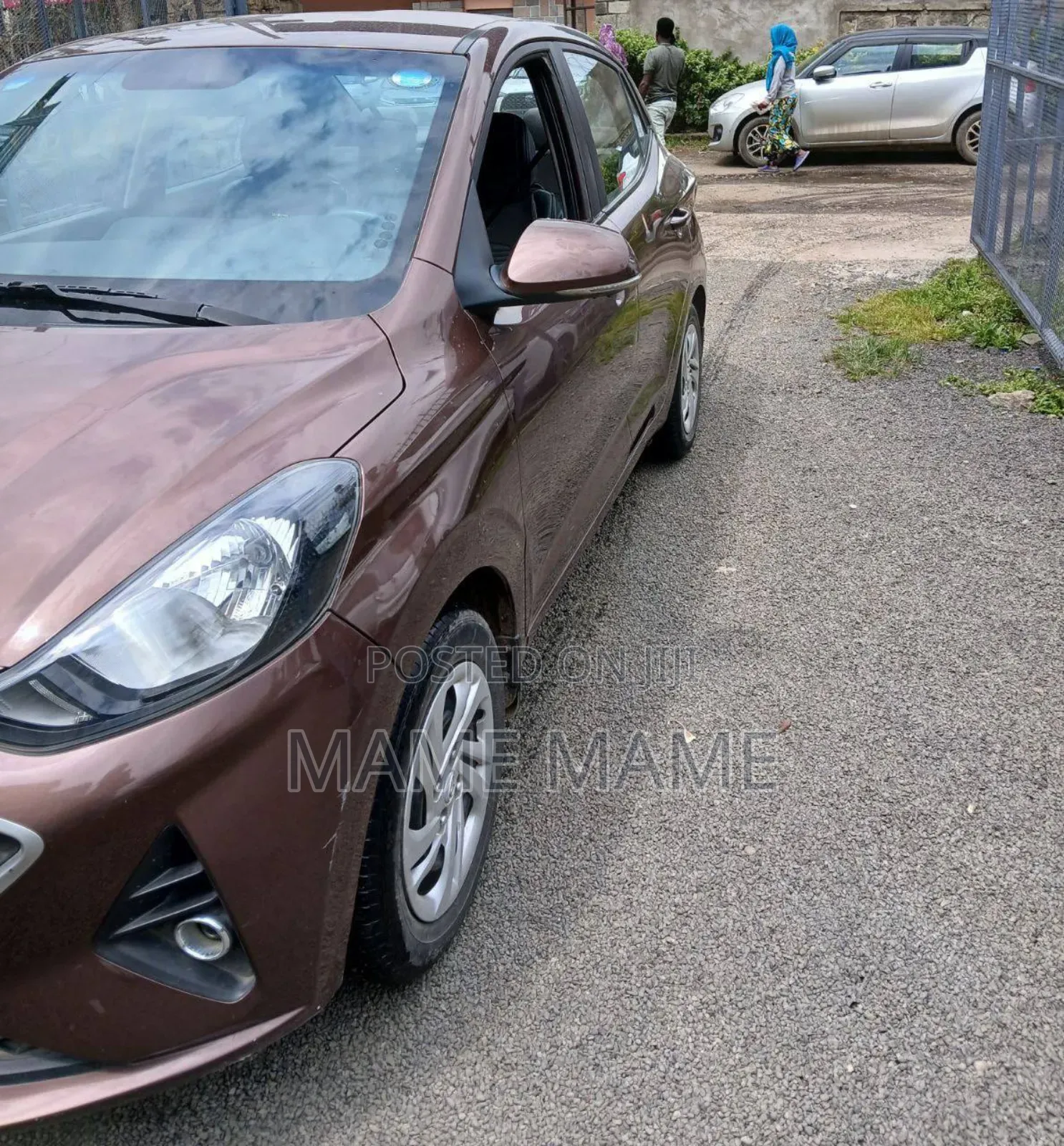 New Hyundai I10 2021 Gray