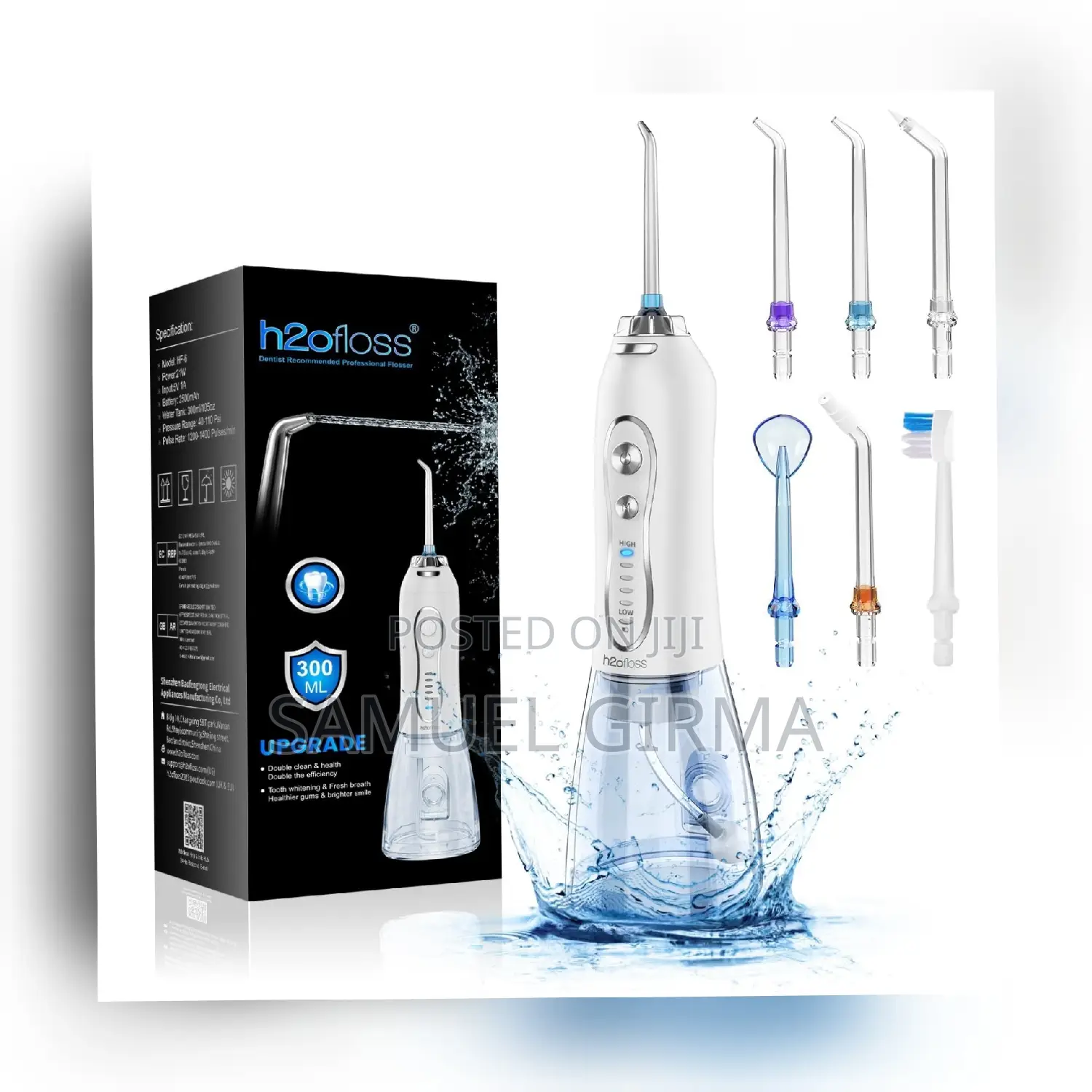 5in1 H2O Water Dental Flosser