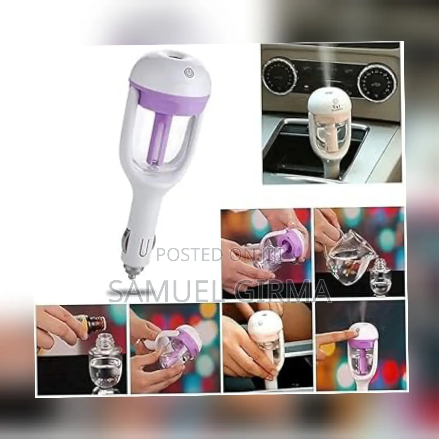 Car Air Humidifier and Freshener