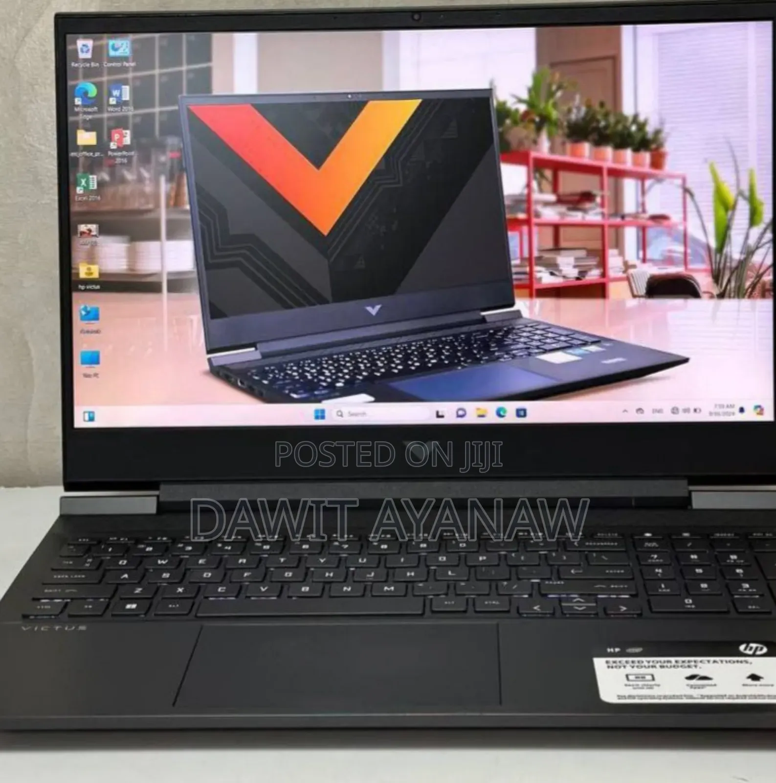 New Laptop HP Victus 15 16GB Intel Core I7 SSD 512GB