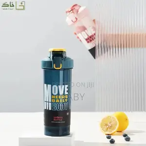 Fitness Shake Bottles With Stirring Balls