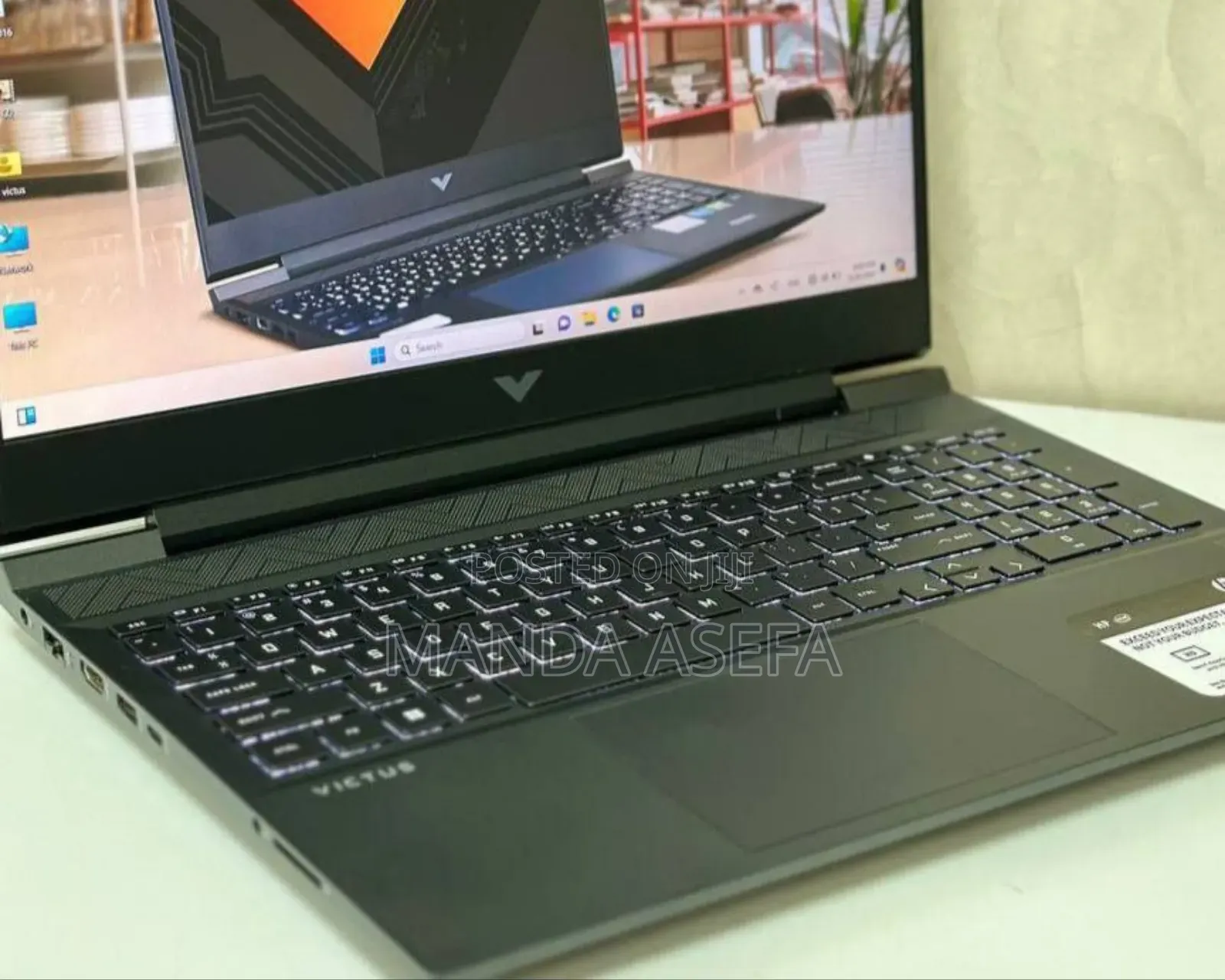 New Laptop HP Victus 16 16GB Intel Core I7 SSD 512GB