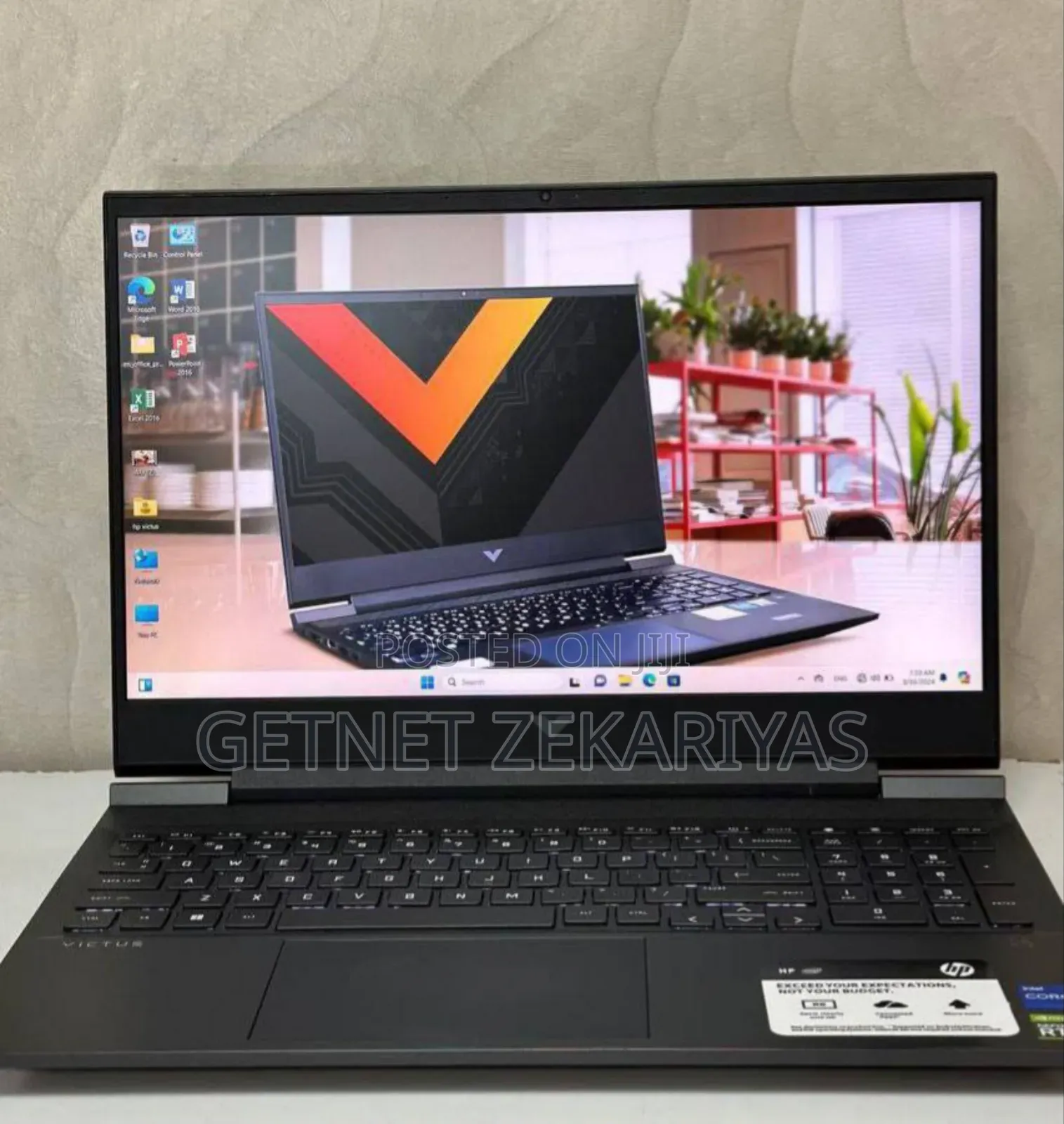 New Laptop HP Victus 16 16GB Intel Core I7 SSD 512GB