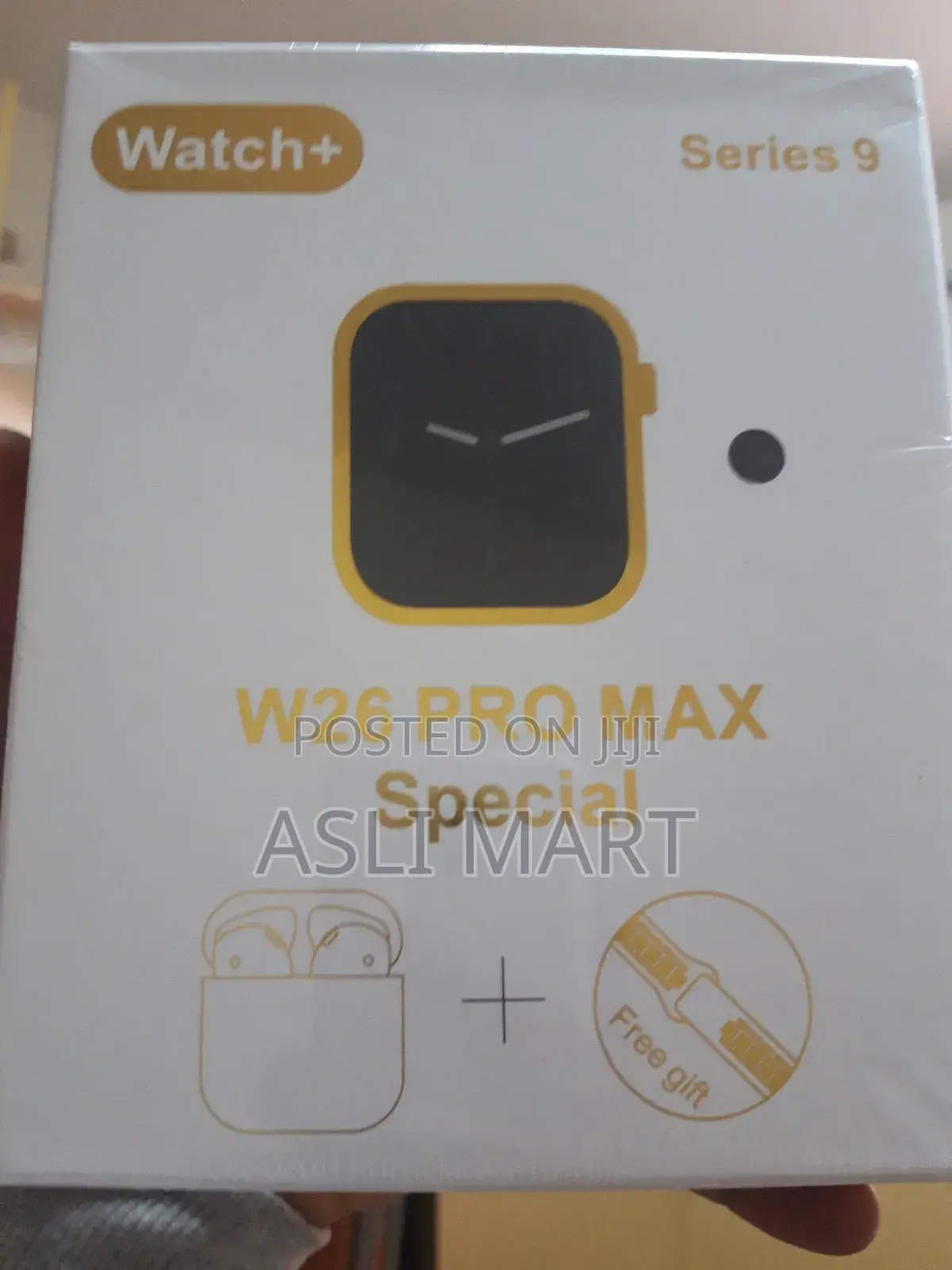 W26 Pro Max Special Smartwatch and Earpod