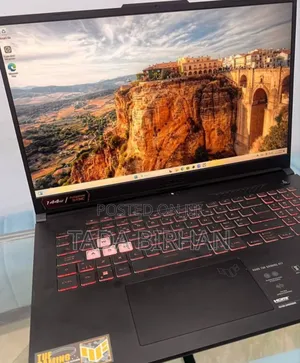 New Laptop Asus TUF Gaming A15 18GB AMD Ryzen 7 SSD 1T