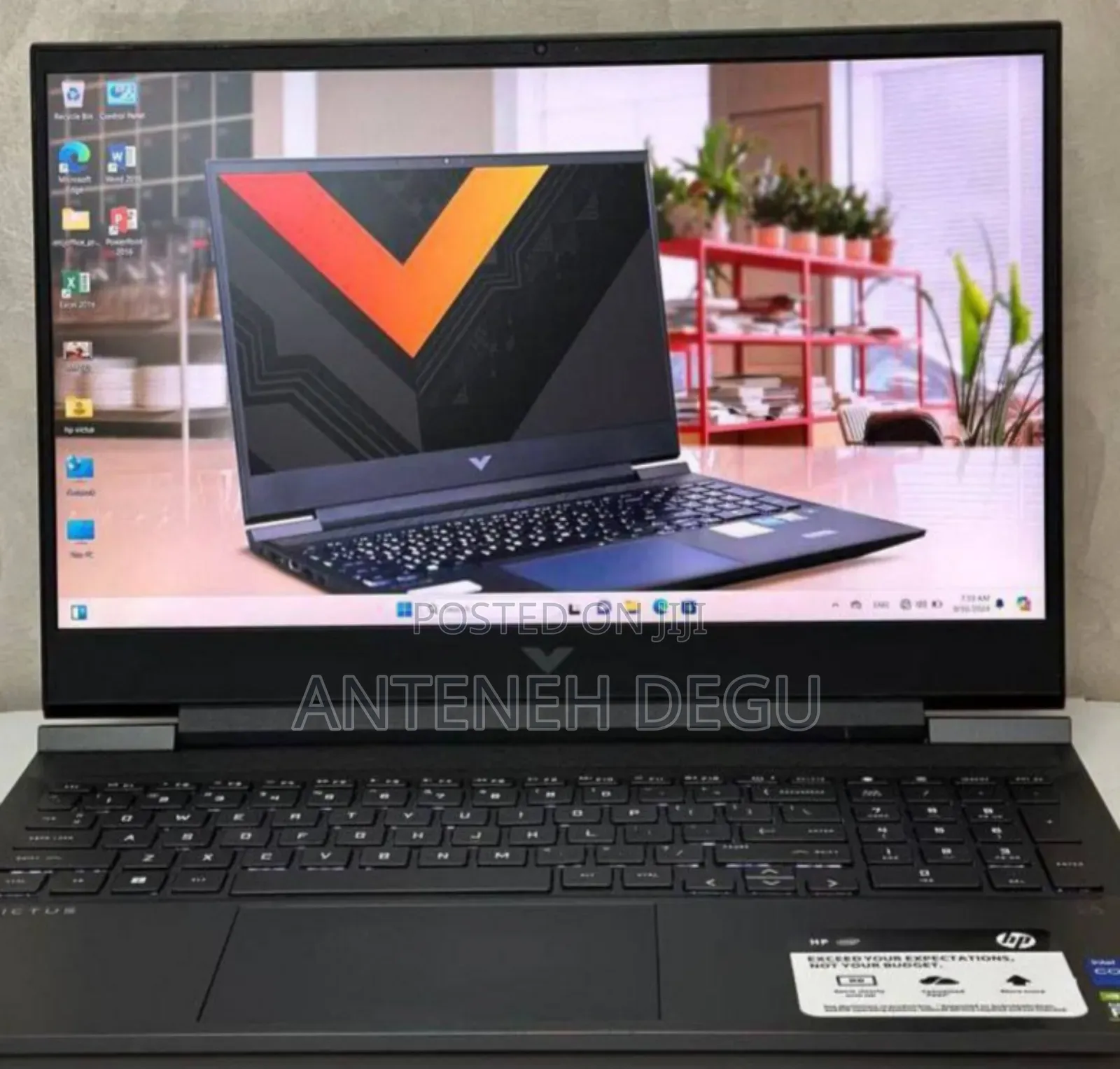 New Laptop HP Victus 16 16GB Intel Core I7 SSD 512GB