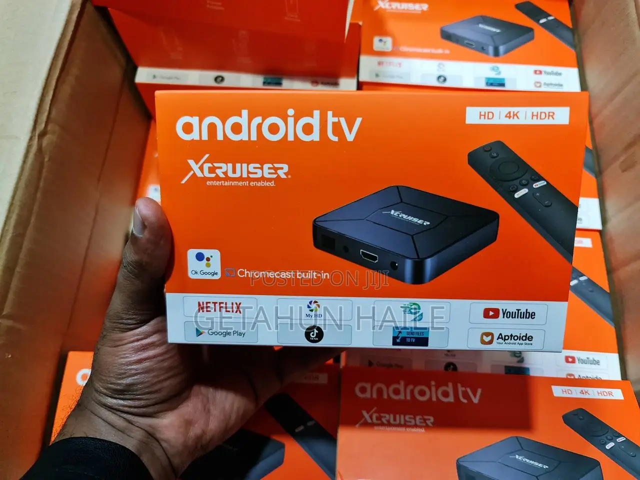 Tv Smart ማድረጊያ(128GB) Xcruiser Android Tvbox