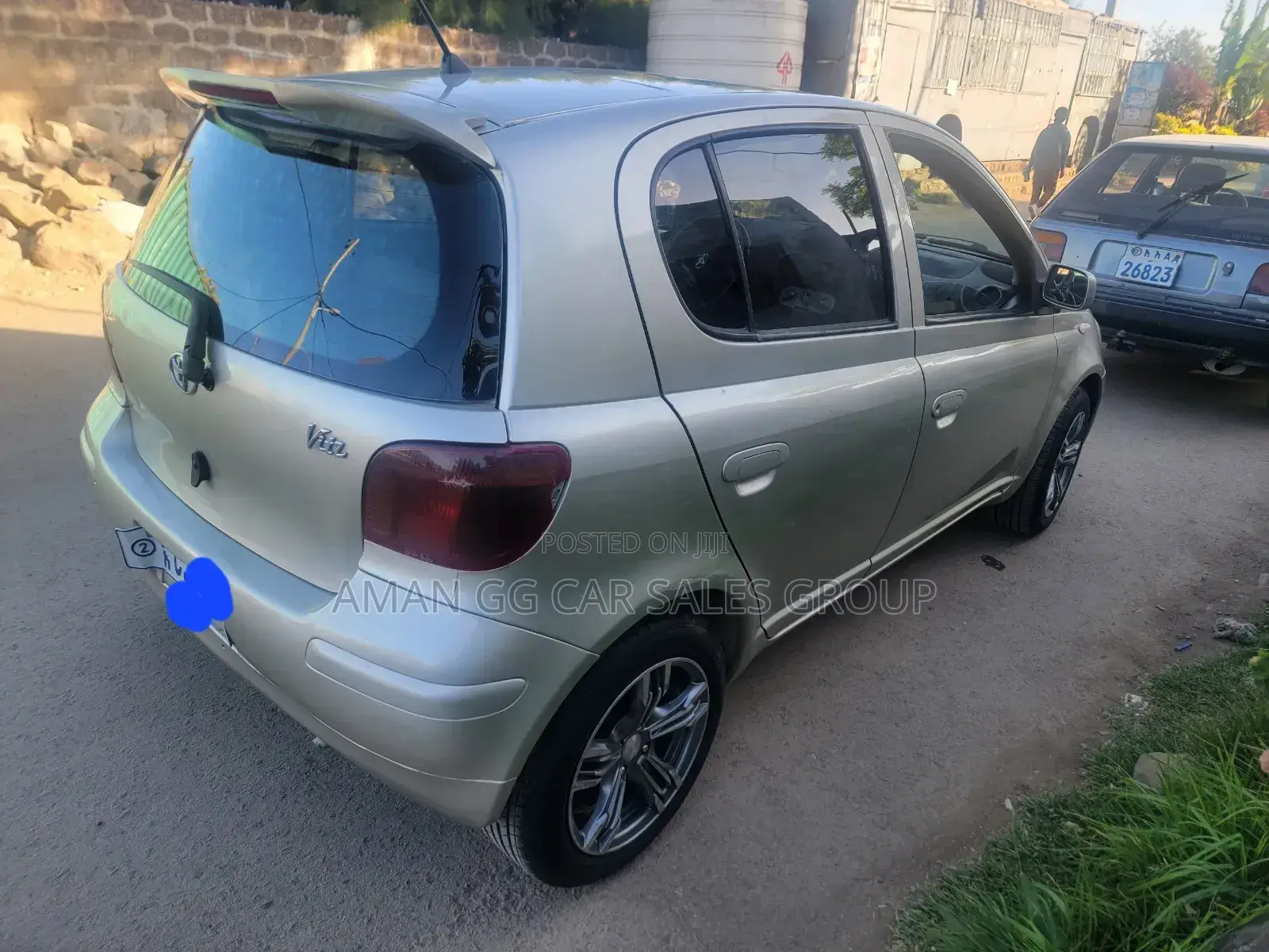 Toyota Vitz 2004 Gray