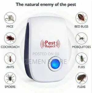 Portable No Noise Pest Repeller በኤሌክትሪክ የሚሰራ የአይጥ ማጥፊያ