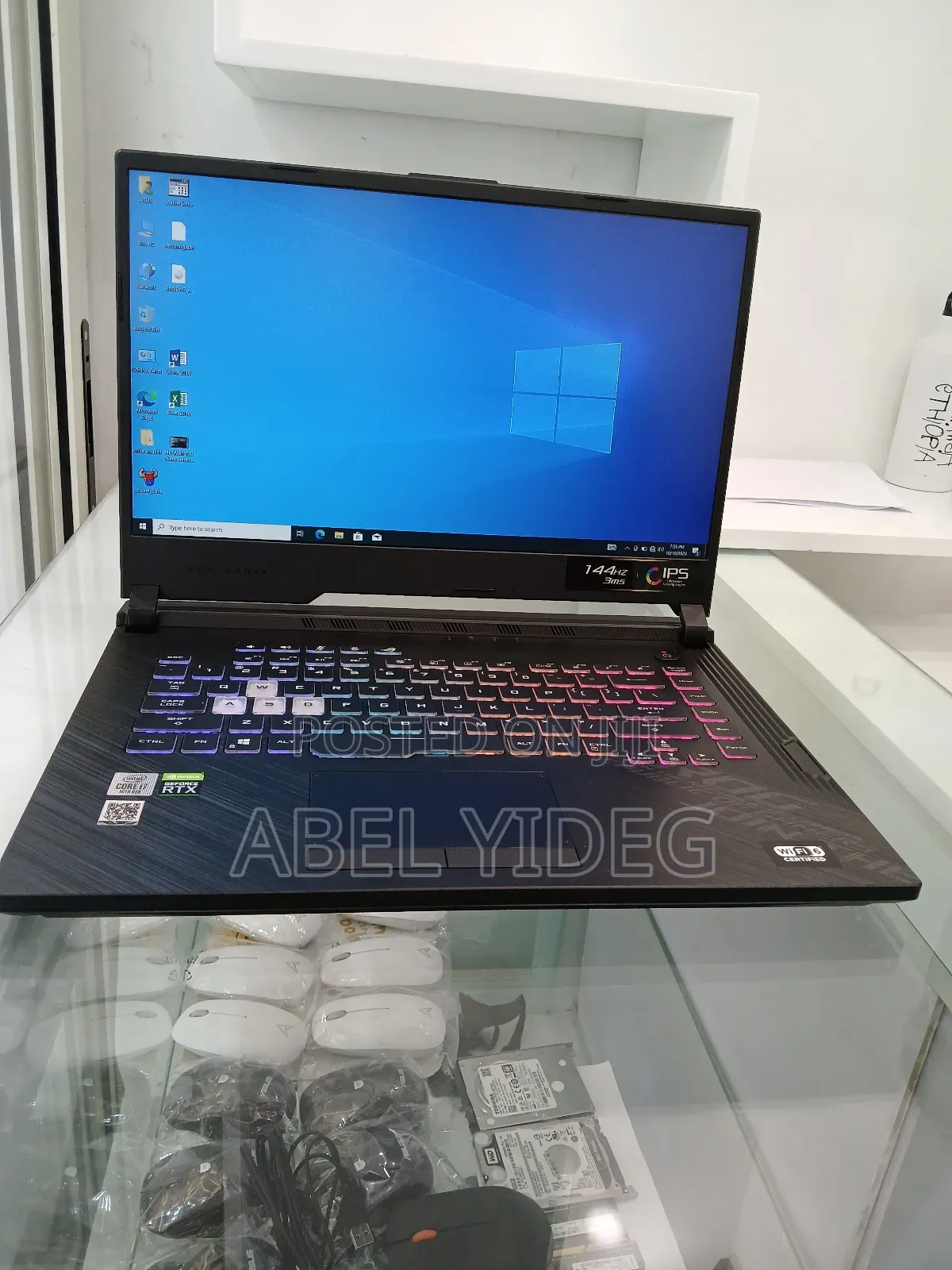 New Laptop Asus ROG Strix G15 16GB Intel Core I7 SSD 512GB