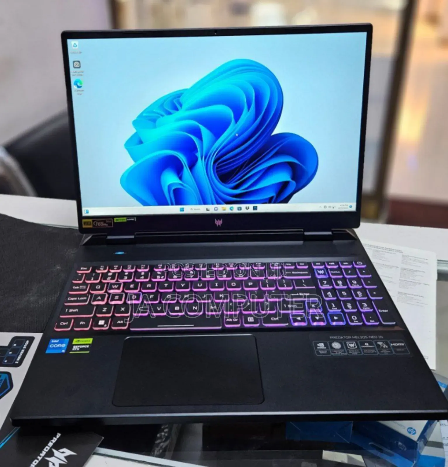 New Laptop Acer Predator Helios Neo 16 16GB Intel Core I5 SSD 512GB