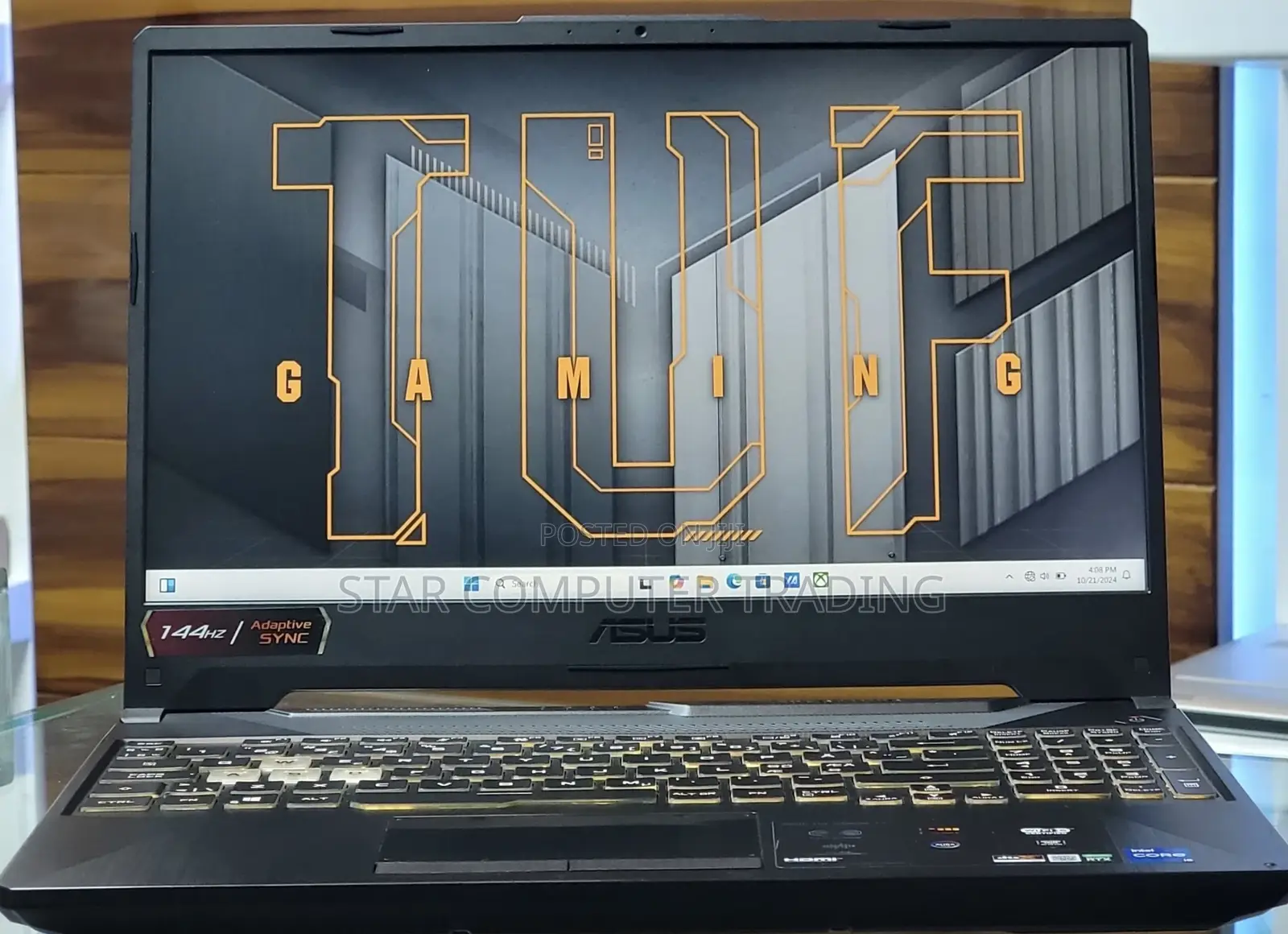 New Laptop Asus TUF Gaming A15 16GB Intel Core I5 SSD 512GB