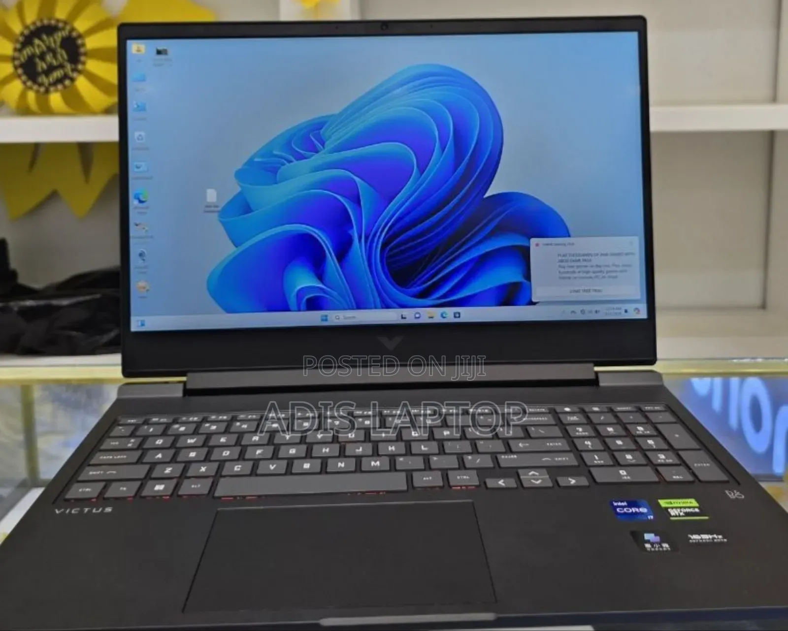 New Laptop HP Victus 16 16GB AMD Ryzen 7 SSD 1T