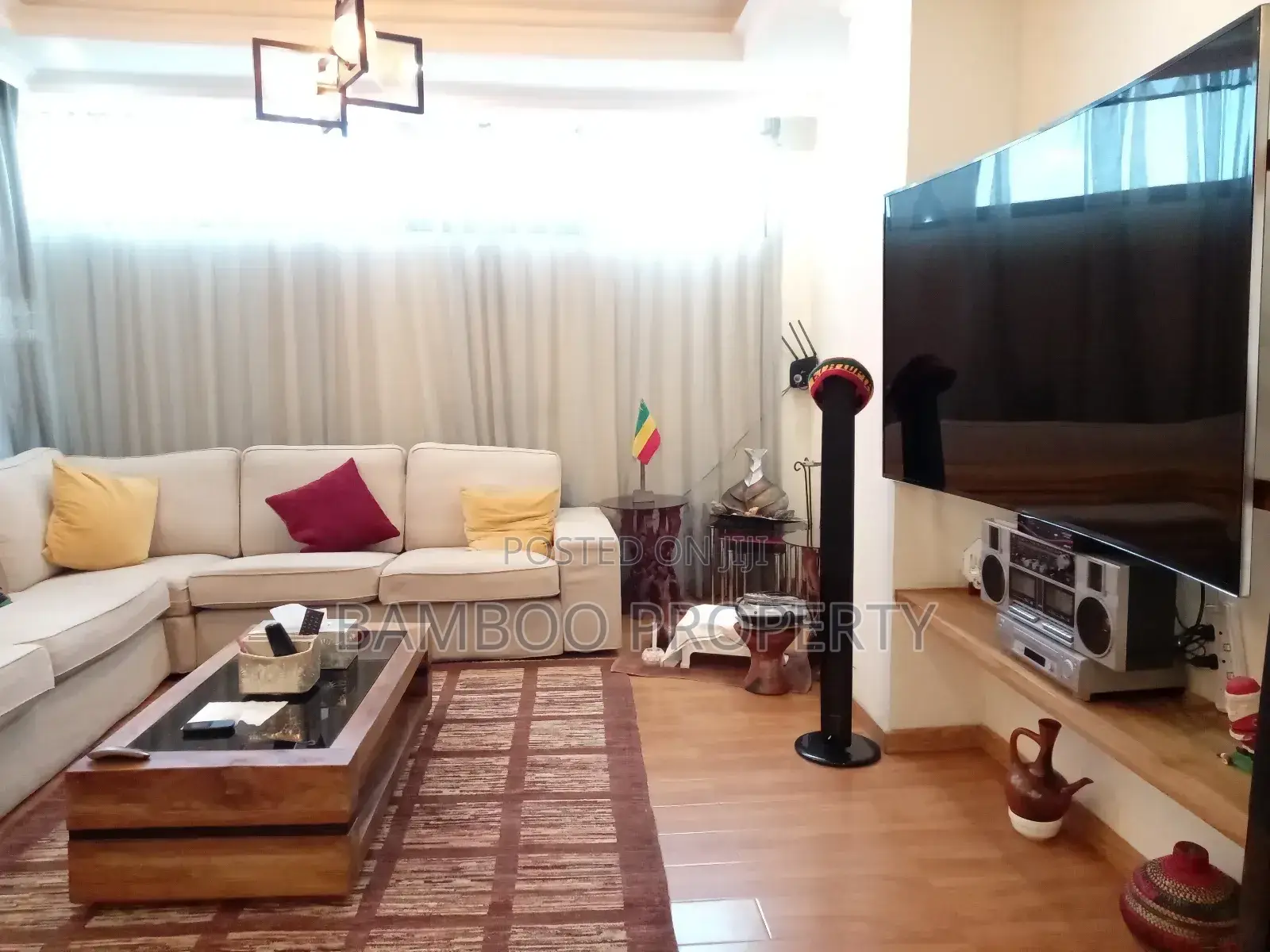 Furnished 2bdrm Apartment in Bole for rent
