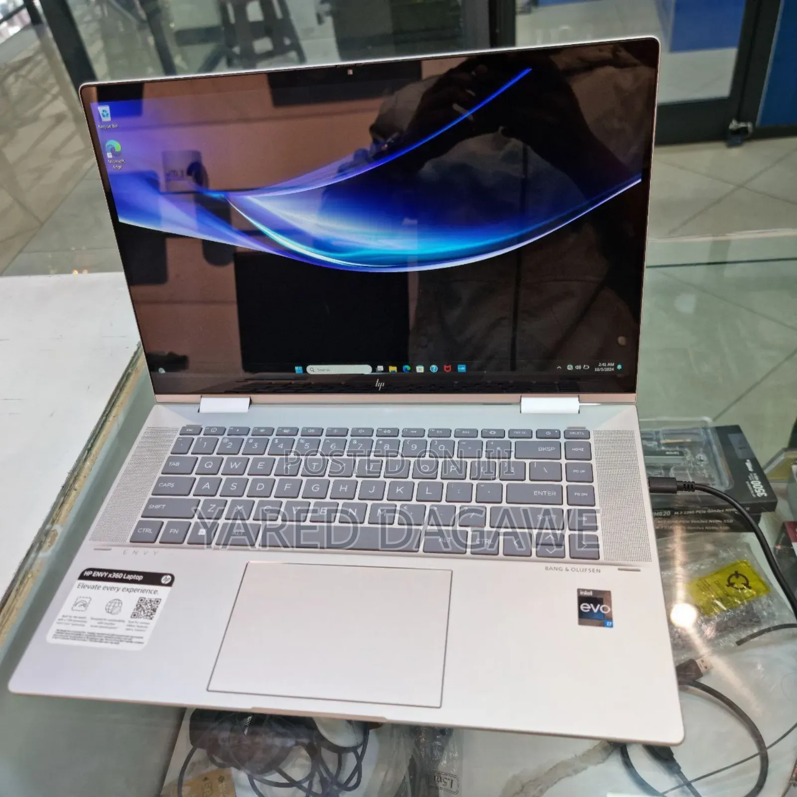 New Laptop HP Envy X360 16GB Intel Core I7 SSD 1T