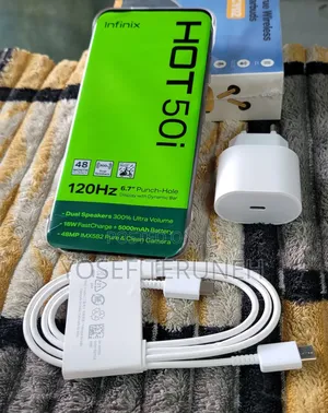 New Infinix Hot 50i 128 GB Black