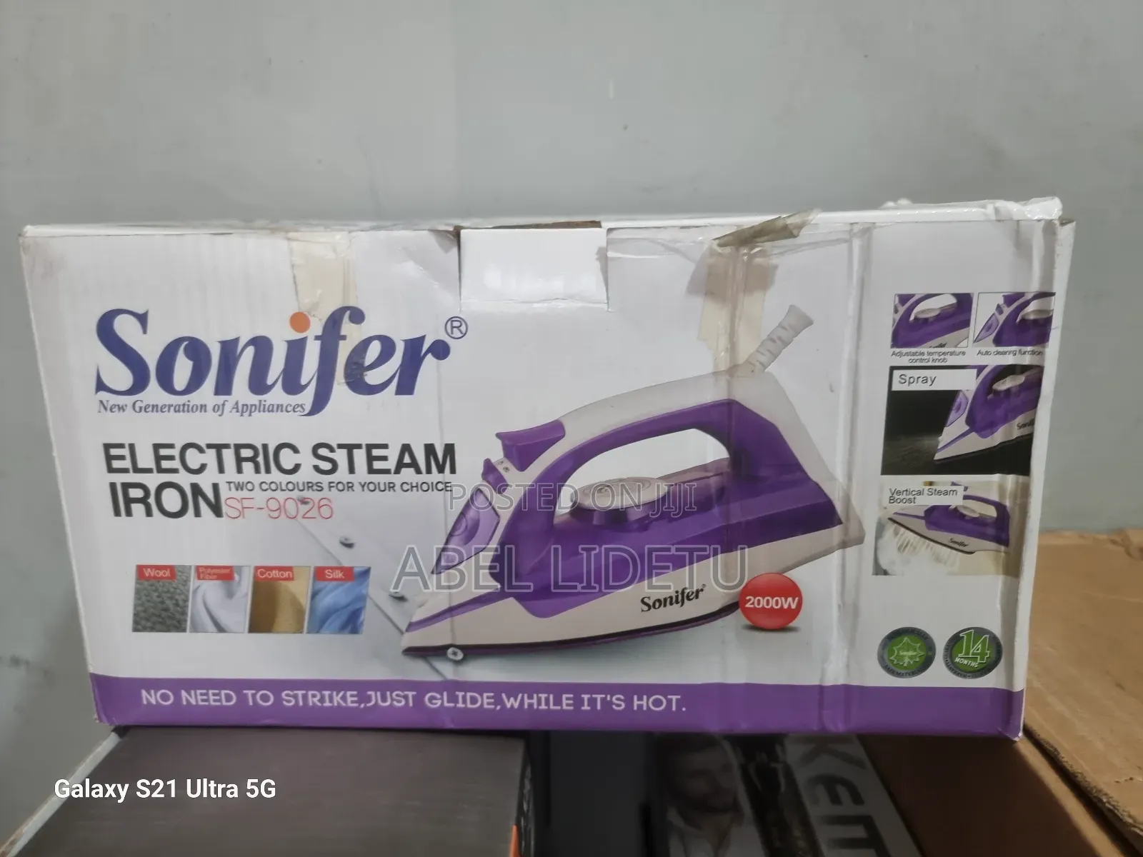 Powerful Burst Steam Iron